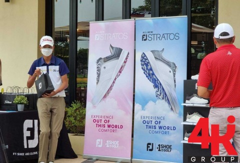 รับออกแบบทำป้ายตั้งพื้น ป้ายโรลอัพ Roll up  