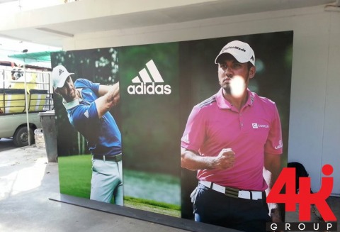 Backdrop หรือป้ายฉากหน้างานสำหรับถ่ายภาพงานอีเว้นท์