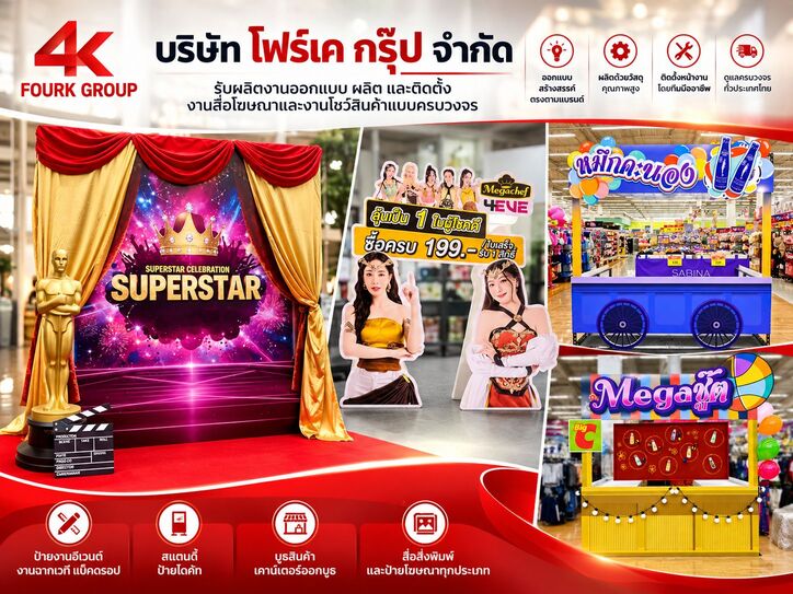 รับทำบูธขายสินค้า